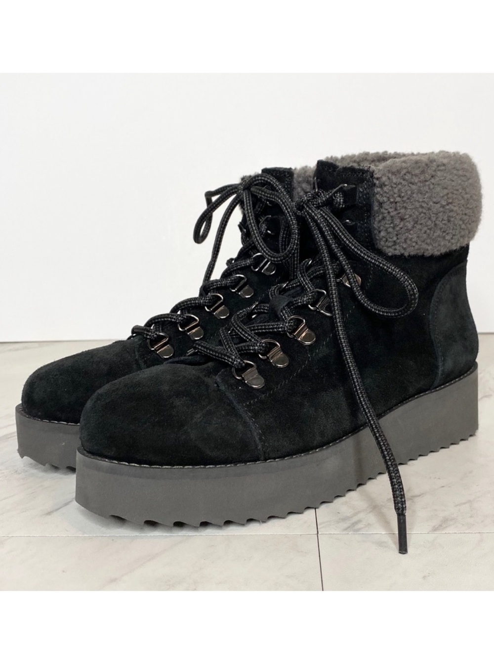 Sam Edelman Franc Platform Hiker Bootie 6.5M
